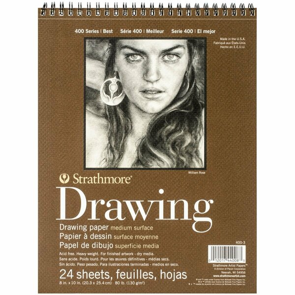 Strathmore 80# -DRAWING PAPER PAD 400300